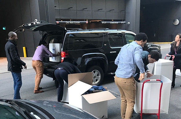 Century Trust Diamond Investments Kongsberg Office Held a 2-week Clothing Drive to Benefit Year Up and Cradles to Crayons